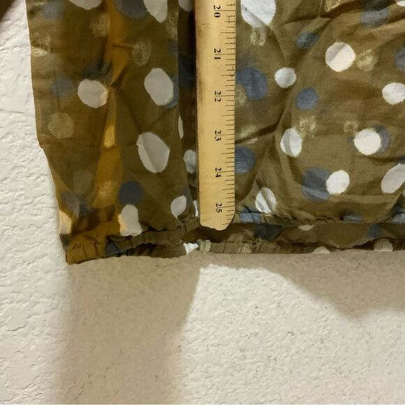 New Ann Taylor LOFT  Top cotton and silk elastic hem - Picture 7 of 8